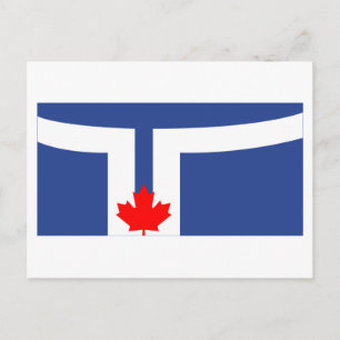 Toronto Flag Postkarte