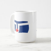 Toronto Flag Tasse (Vorderseite Links)