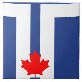Toronto Flag Tile Fliese (Vorderseite)