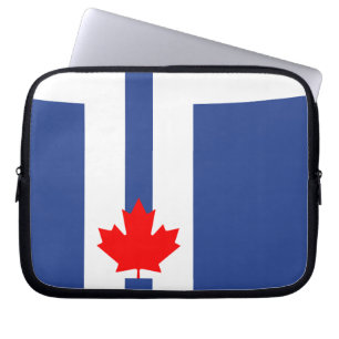 Toronto-Flagge Laptop-Hülle Laptopschutzhülle