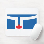 Toronto-Flagge Mousepad (Mit Mouse)