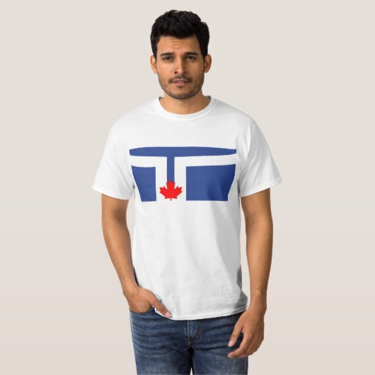 Toronto-Flagge T-Shirt (Vorne ganz)