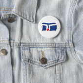 Toronto-Flaggenknopf Button (Beispiel)