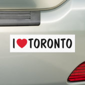 Toronto für benutzerdefinierte Text-I-Liebe Autoaufkleber (Auf Auto)