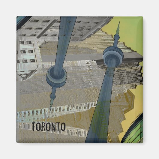 Toronto-Gebäude mit KN-Turmmagnet Magnet (Vorne)