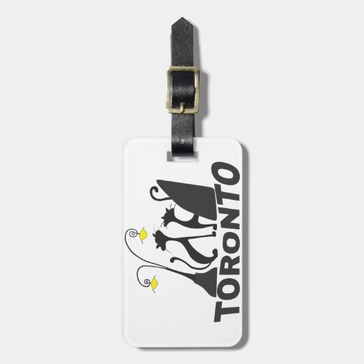 Toronto Gepäckanhänger (Vorderseite vertikal)