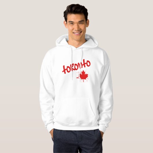 Toronto-Graffiti Hoodie (Vorne ganz)