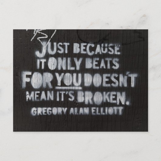 Toronto Graffiti Postkarte (Vorderseite)