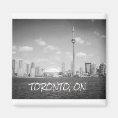 Toronto Greyscale City Magnet (Vorne)