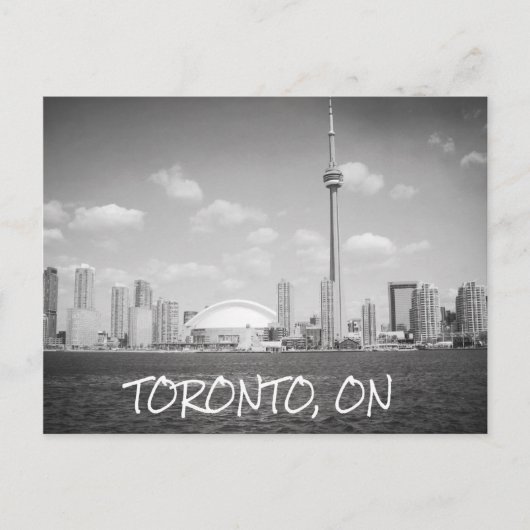 Toronto Greyscale City Postkarte (Vorderseite)