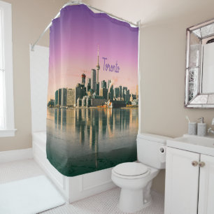 Toronto Hauptstadt Ontario Canada City Skyline Duschvorhang