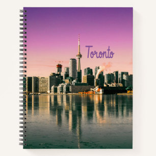 Toronto Hauptstadt Ontario Canada City Skyline Notizblock