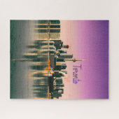 Toronto Hauptstadt Ontario Canada City Skyline Puzzle (Horizontal)