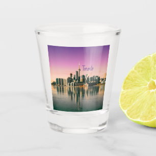 Toronto Hauptstadt Ontario Canada City Skyline Schnapsglas