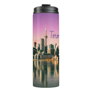 Toronto Hauptstadt Ontario Canada City Skyline Thermosbecher