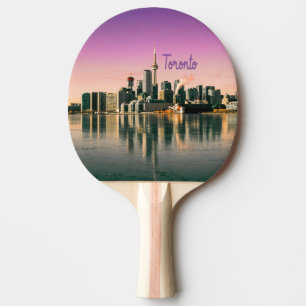 Toronto Hauptstadt Ontario Canada City Skyline Tischtennis Schläger