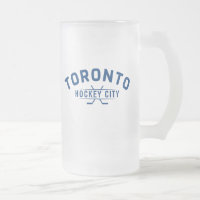 Toronto Hockey City 16oz Mattiert Glass Tasse