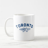 Toronto Hockey City Blue Logo Tasse (Links)