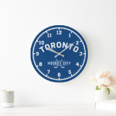 Toronto Hockey City Large Wall Clock Große Wanduhr (Zuhause)
