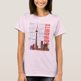 Toronto Iconic-Sehenswürdigkeiten T-Shirt