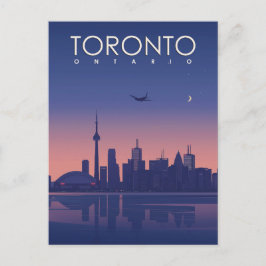 Toronto im Vintagen Stil Postkarte