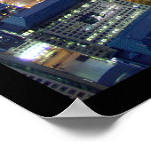 Toronto in Dusk Poster (Ecke)