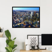 Toronto in Dusk Poster (Heimbüro)