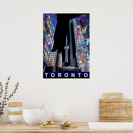 Toronto in Graffiti Poster (Küche)
