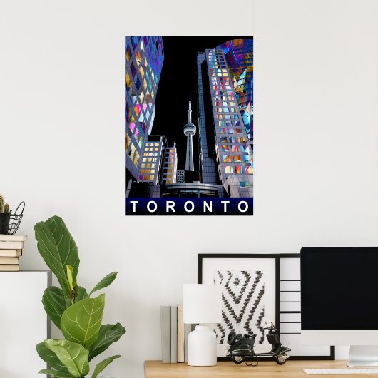 Toronto in Graffiti Poster (Heimbüro)