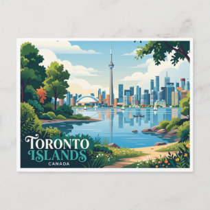 Toronto-Inseln Kanada Postkarte