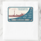Toronto Kanada Aufkleber (Tasche)