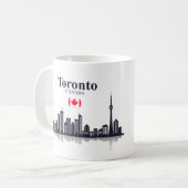 TORONTO KANADA CITYSCAPE-TASSE KAFFEETASSE (Vorderseite Links)