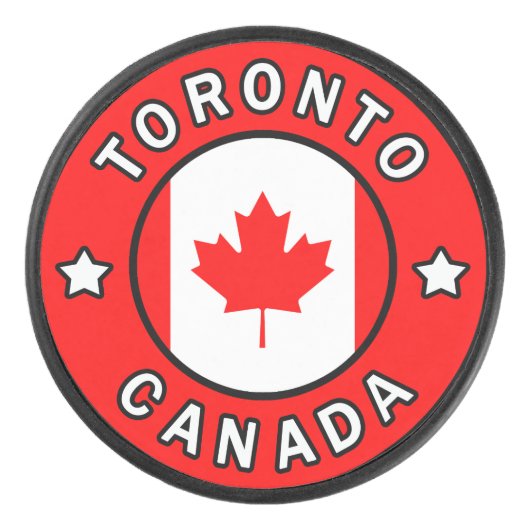 Toronto Kanada Eishockey Puck (Vorderseite)