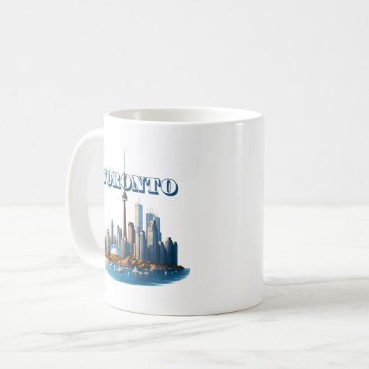 Toronto Kanada Kaffeetasse (Vorderseite Links)