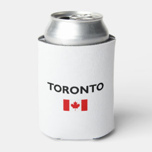 Toronto Kanada Kanadische Flagge Farbe Dosenkühler