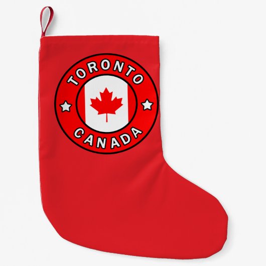 Toronto Kanada Kleiner Weihnachtsstrumpf (Vorderseite)