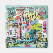 Toronto, Kanada Magnet (Vorne)