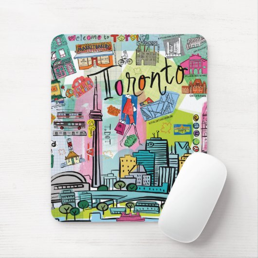 Toronto, Kanada Mousepad (Mit Mouse)