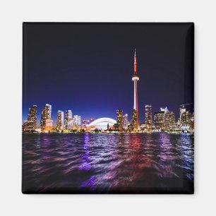 Toronto, Kanada Night Skyline Magnet