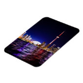 Toronto, Kanada Night Skyline Magnet (Linke Seite)