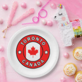 Toronto Kanada Pappteller (Party)