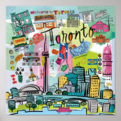 Toronto, Kanada Poster (Vorne)