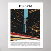 Toronto Kanada Poster (Vorne)