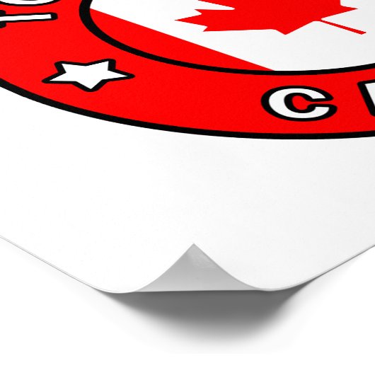 Toronto Kanada Poster (Ecke)