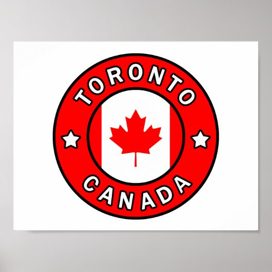 Toronto Kanada Poster (Vorne)