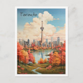 Toronto Kanada Reise Ästhetik Postkarte (Vorderseite)