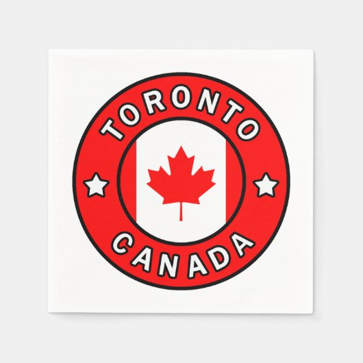 Toronto Kanada Serviette (Vorderseite)