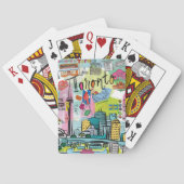 Toronto, Kanada Spielkarten (Rückseite)