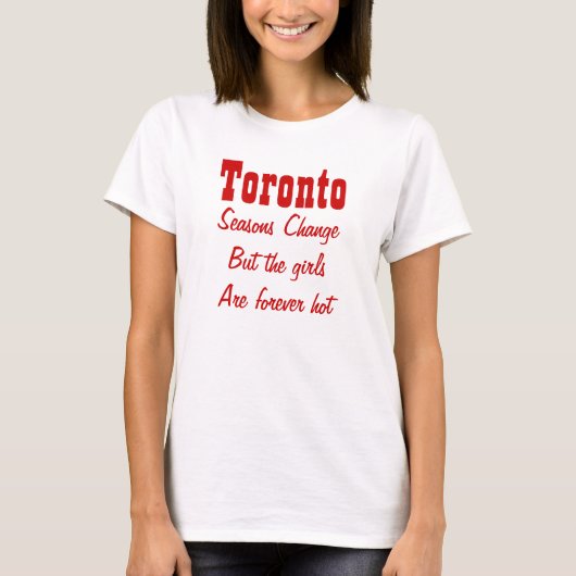 Toronto Kanada T-Shirt (Vorderseite)