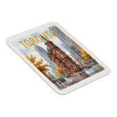 Toronto Kanada Vintage Reise Magnet (Rechte Seite)